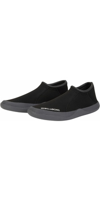 2026 Billabong Tahiti Reef Walker 2mm Wetsuit Shoes MWBONBRW - Black